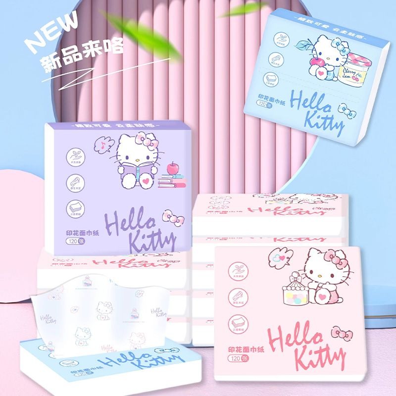 Travel Accessories Gift Set - New Hello Kitty Bag Tissues 6