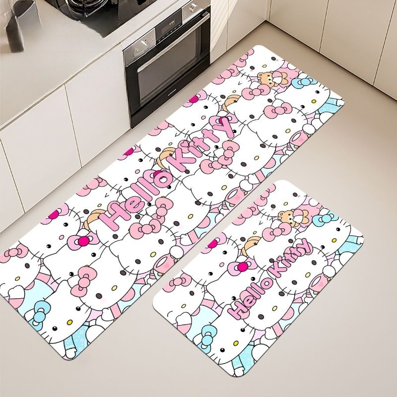 Travel Accessories Gift Set - Kawaii Hello Kitty Floor Mat Cute