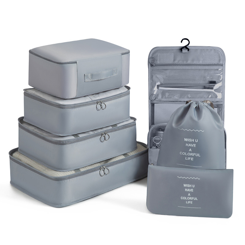 Travel Accessories Gift Set - Dormitory Student Multi-Compartment Travel Storage Set