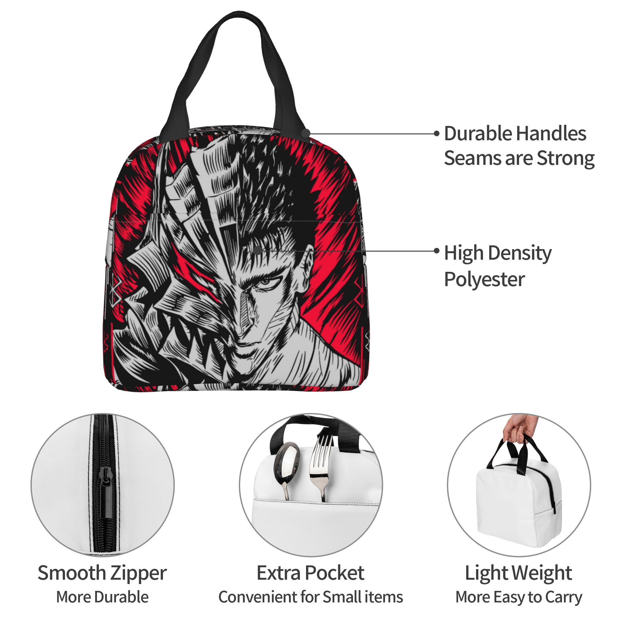 Travel Accessories 2022 - B-Berserks Thermal Insulated Lunch Bag Brand