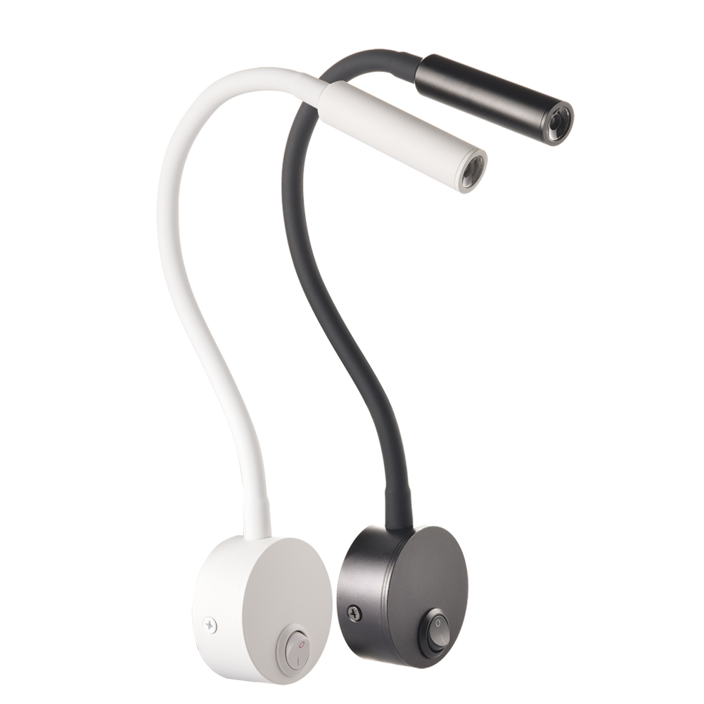Book Light Flexible - Bedside Working Study Reading Lamp Wall
