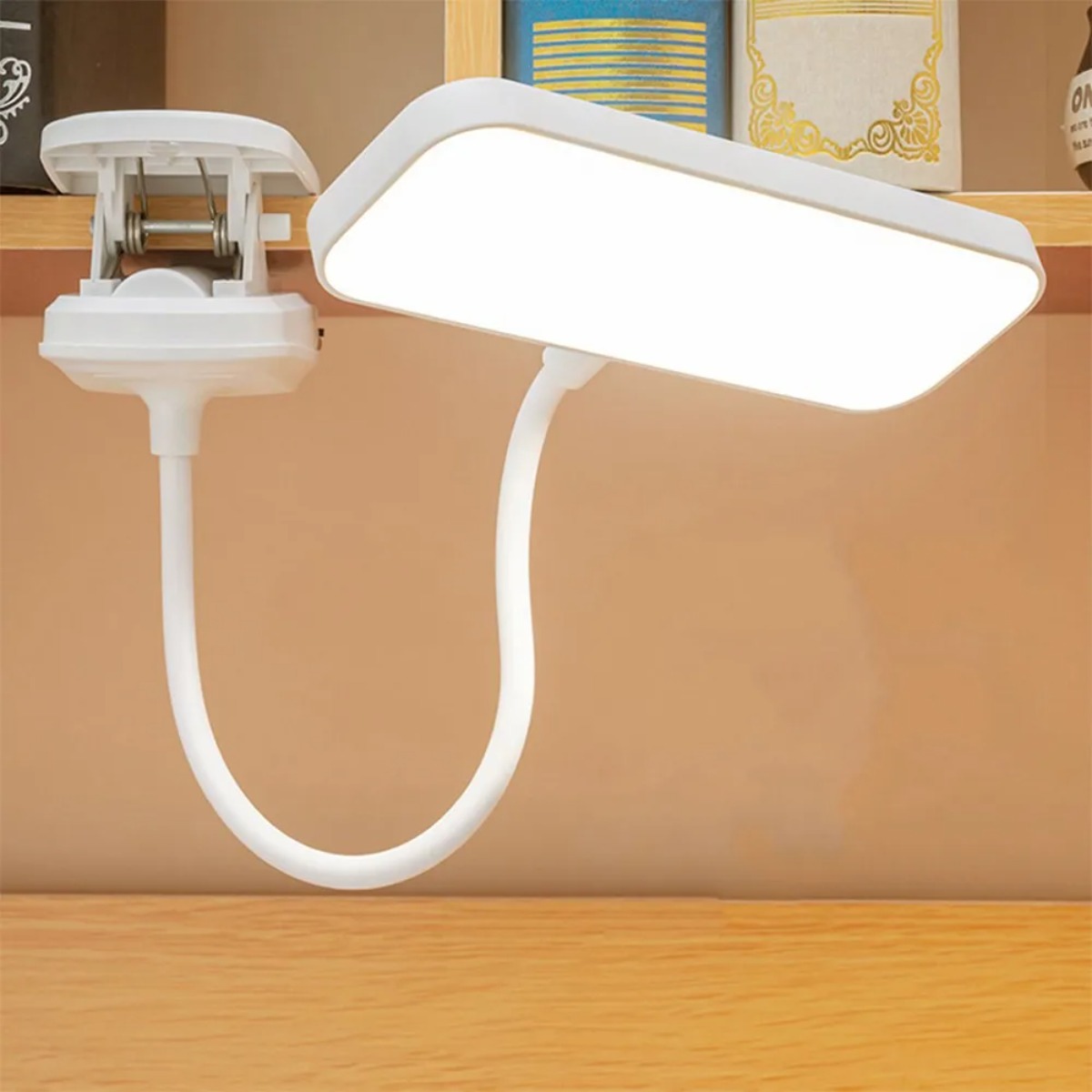 Book Light Flexible - 360° Flexible Study Table Lamp with