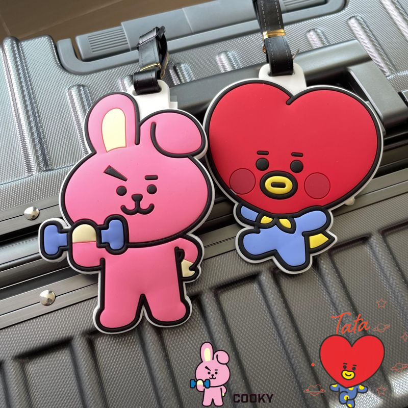 Travel Accessories Organizer - BT21 cartoon cute keychain Kawaii unisex