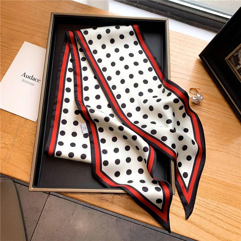 Travel Accessories Luxury - Luxury Long Silk Scarf Female Animal