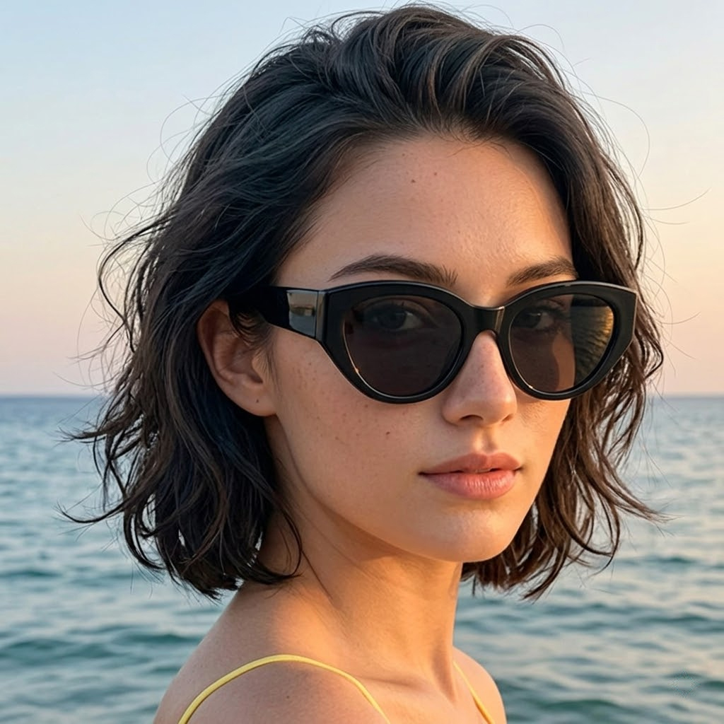 Travel Accessories Luxury - Women Men Classic Cat-Eye Polarized Sunglasses