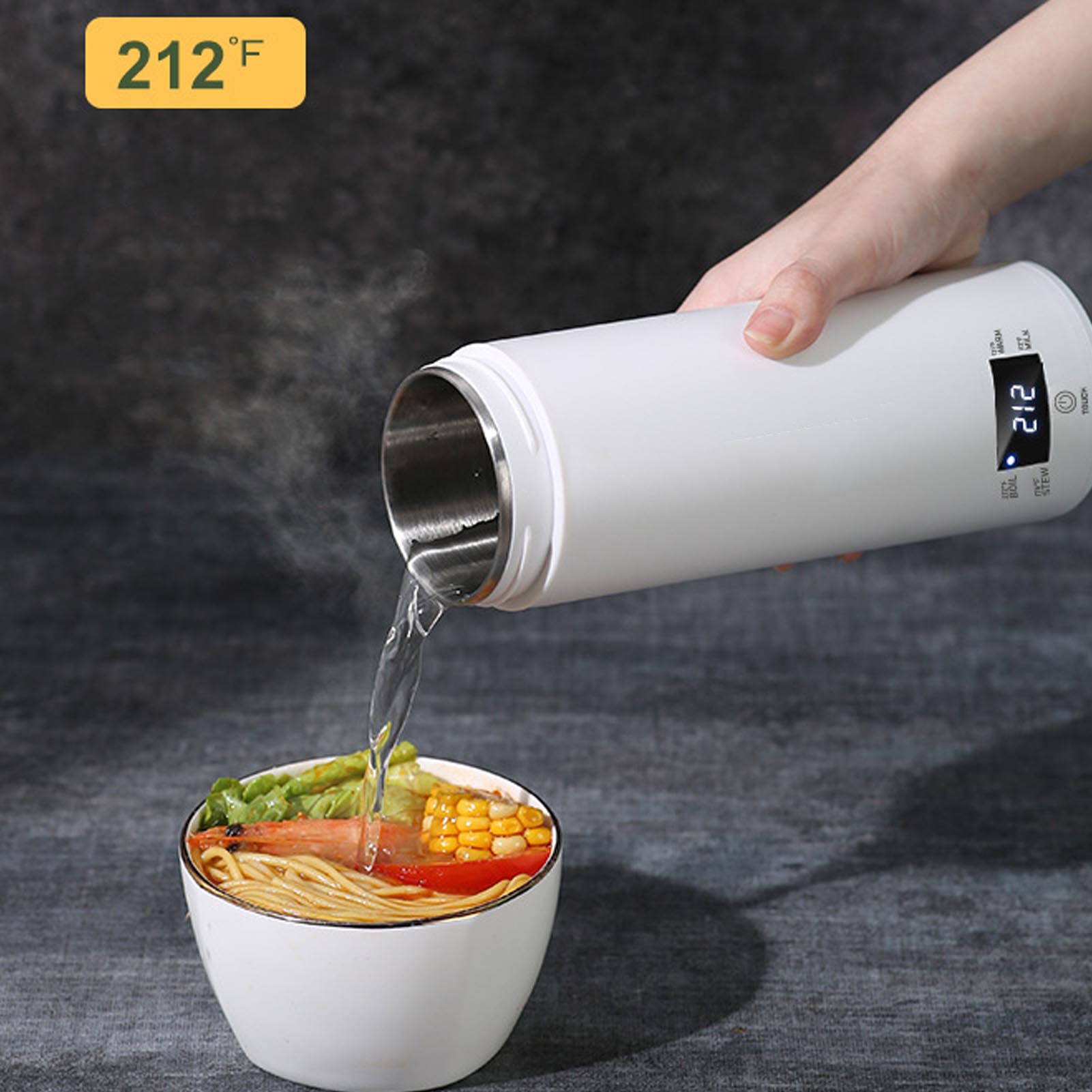 Portable Travel Kettle - Mini Portable Electric Kettle 450ml with
