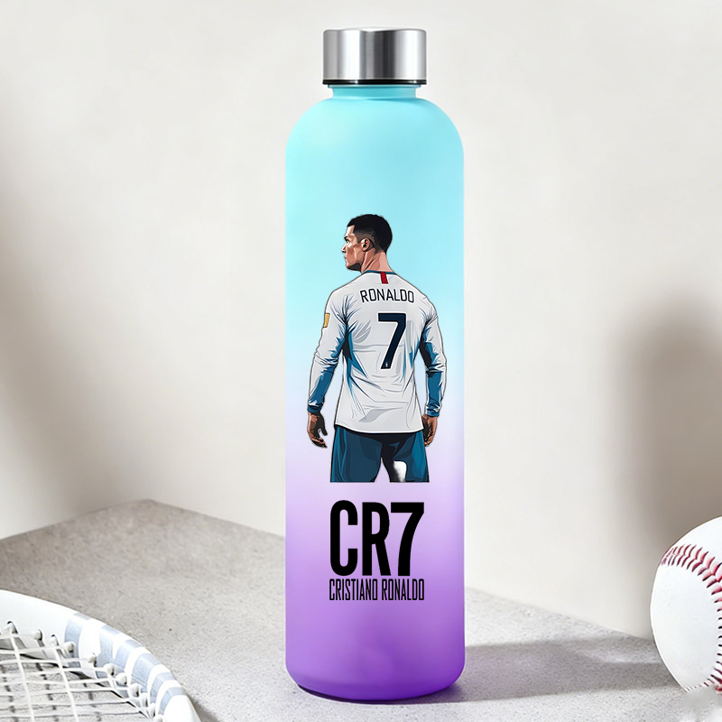 Portable Travel Kettle - 900ML CR7 Water Bottles Casual Football