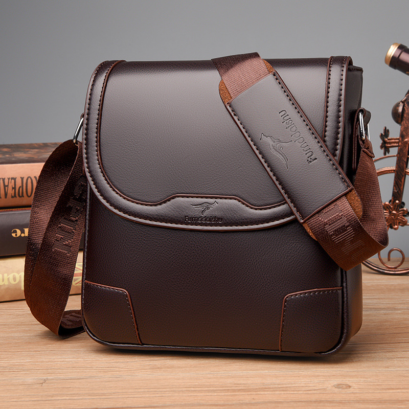 Travel Accessories Luxury - Luxury Brand Men Leather Shoulder Bags