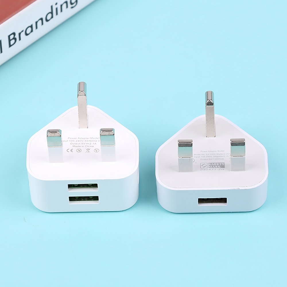 Travel Accessories Uk - 2in1 USB UK Plug 3 Pin