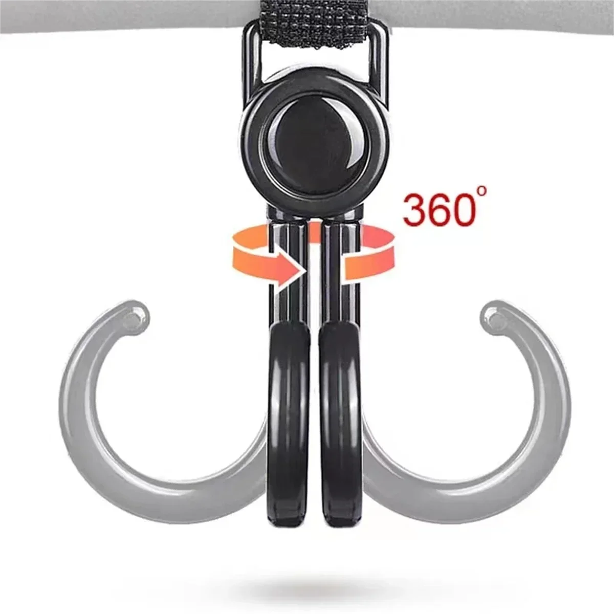 Rotatable Double Hooks Baby St - Travel Accessories For Baby 评论和价格