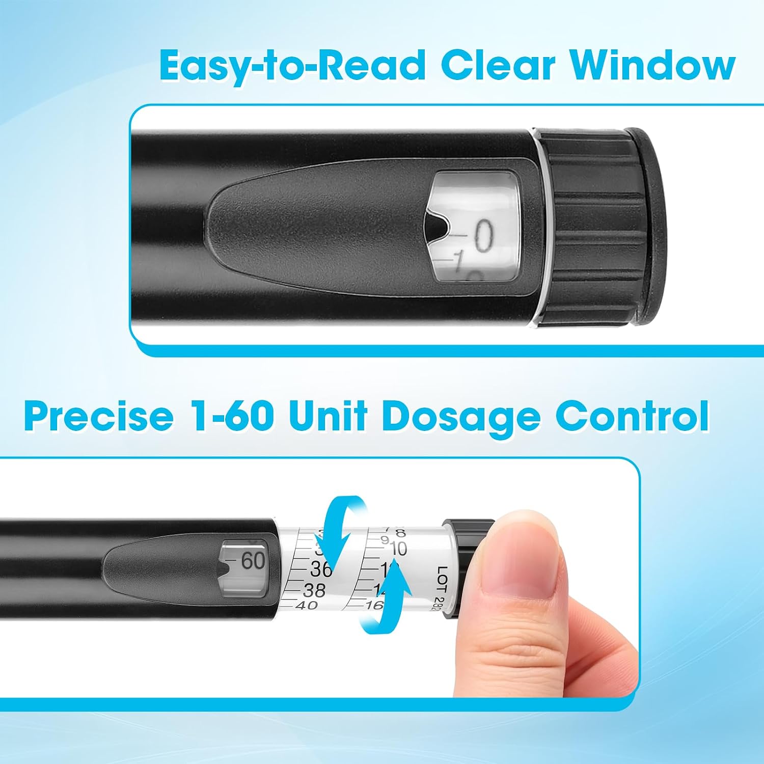 60 Units Peptide Pen Injector  - Travel Accessories Personalised 评论和价格