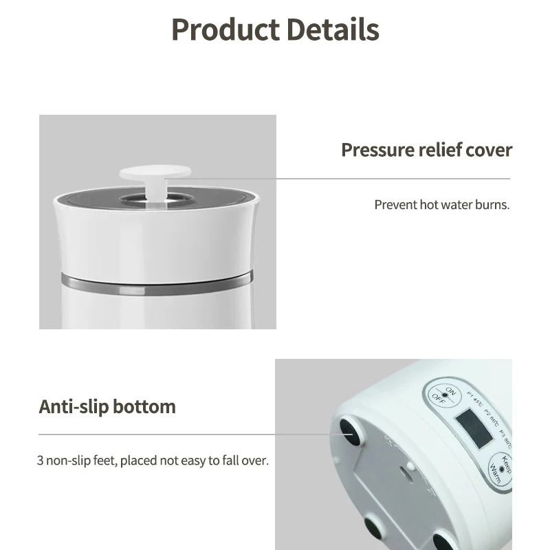 Portable Electric Kettle trave - Portable Travel Kettle 评论和价格