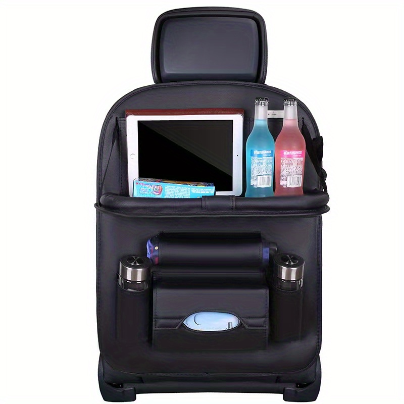 PU Leather Car Seat Organizer  - Car Seat Travel Bag 评论和价格