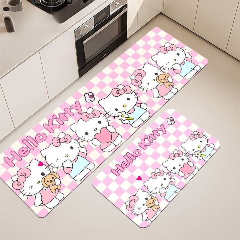 Kawaii Hello Kitty Floor Mat C - Travel Accessories Gift Set 评论和价格