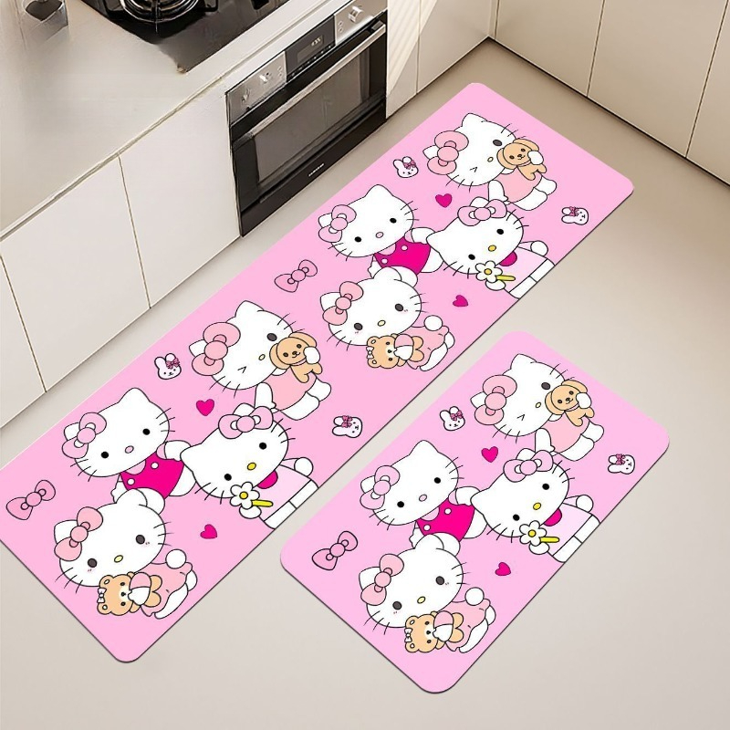Kawaii Hello Kitty Floor Mat C - Travel Accessories Gift Set 评论和价格