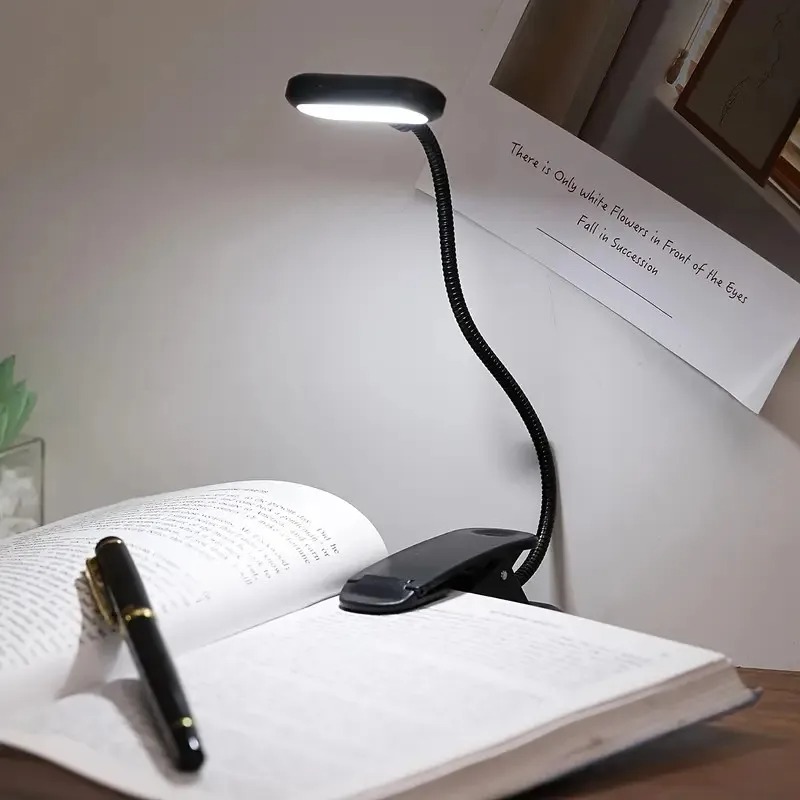 Mini LED Book Light with Clip, - Book Light Flexible 评论和价格