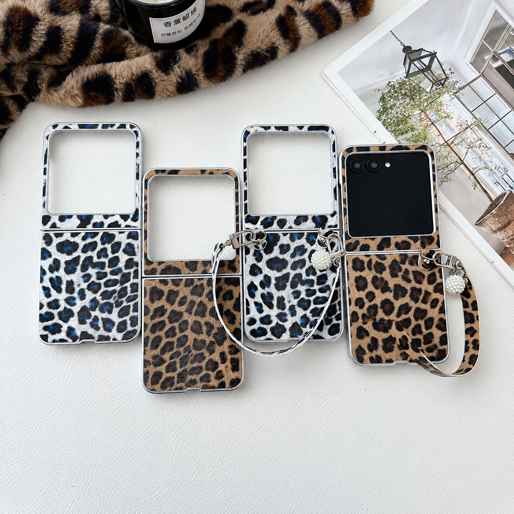 Leopard Print Folding Flip Pho - Travel Accessories Luxury 评论和价格