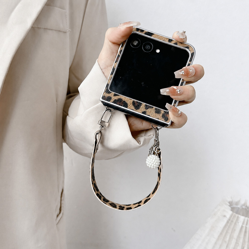 Leopard Print Folding Flip Pho - Travel Accessories Luxury 评论和价格