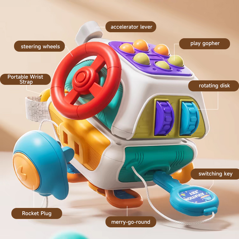 Montessori Sensory Toys Baby B - Travel Accessories For Baby 评论和价格