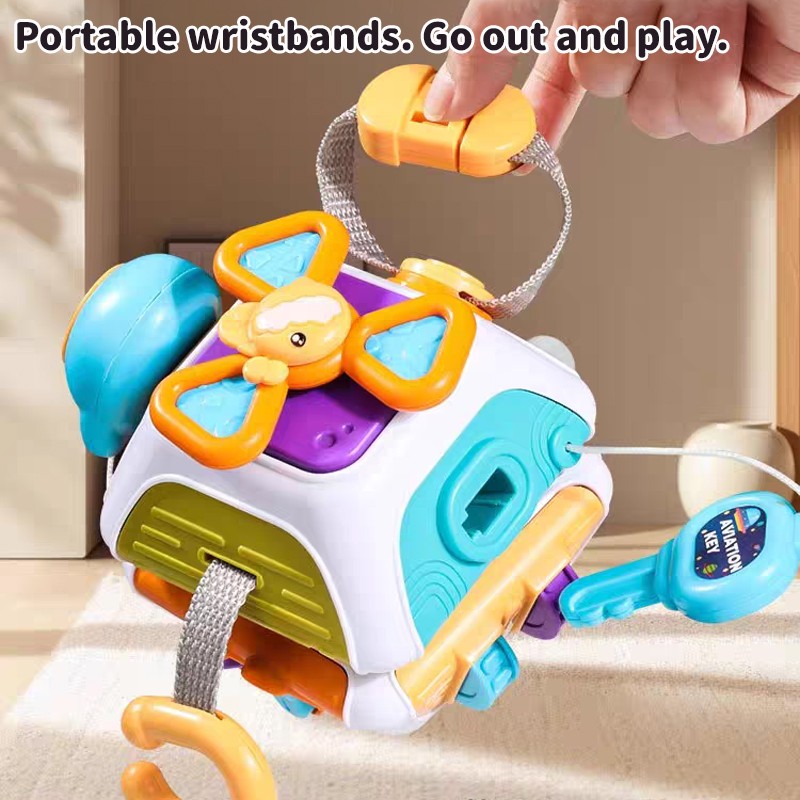 Montessori Sensory Toys Baby B - Travel Accessories For Baby 评论和价格