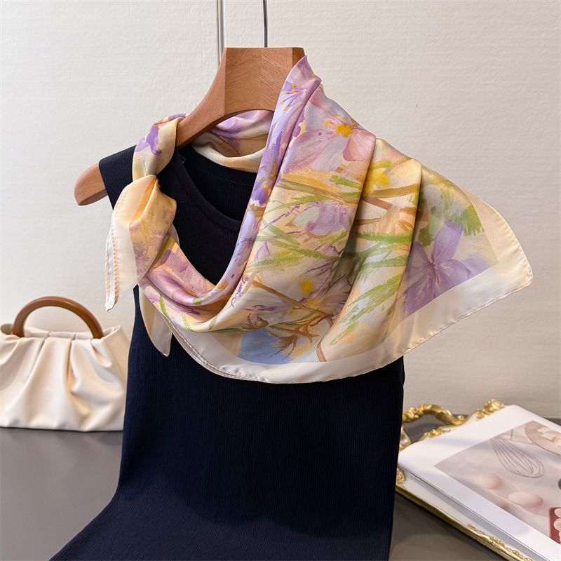 Imitation Square Scarf For Wom - Travel Accessories Luxury 评论和价格