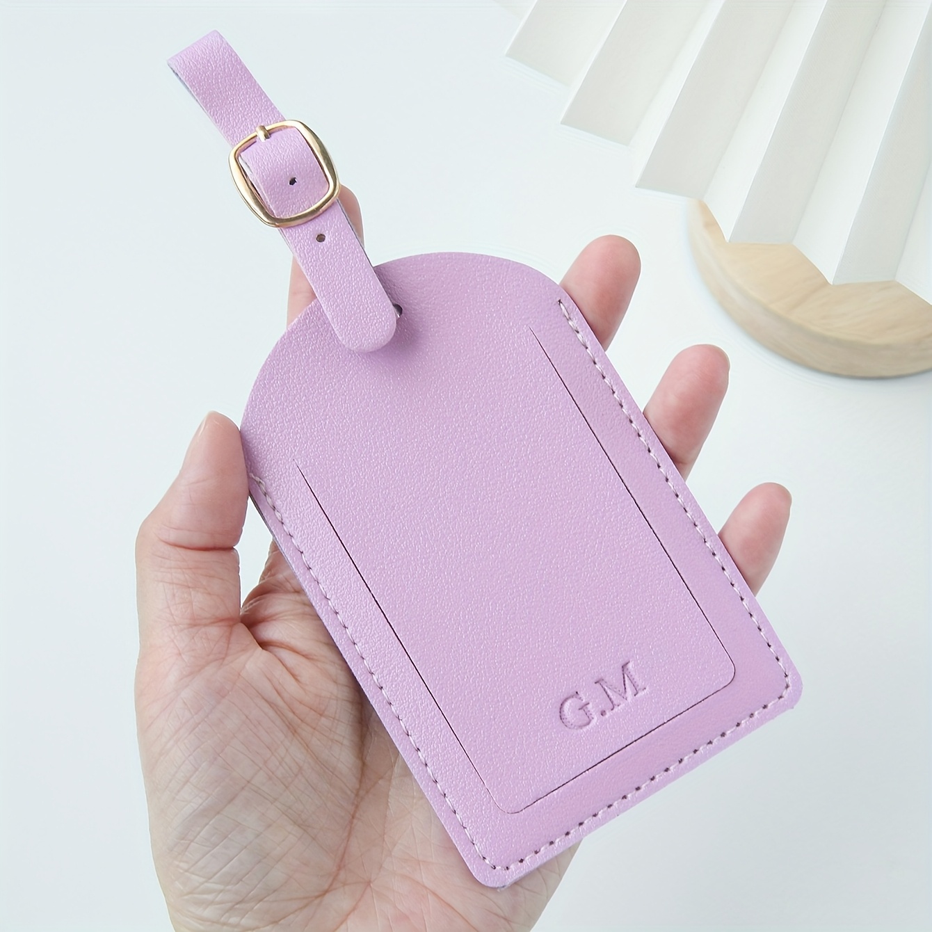 1PC Custom Initials Luggage Ta - Travel Accessories Personalised 评论和价格