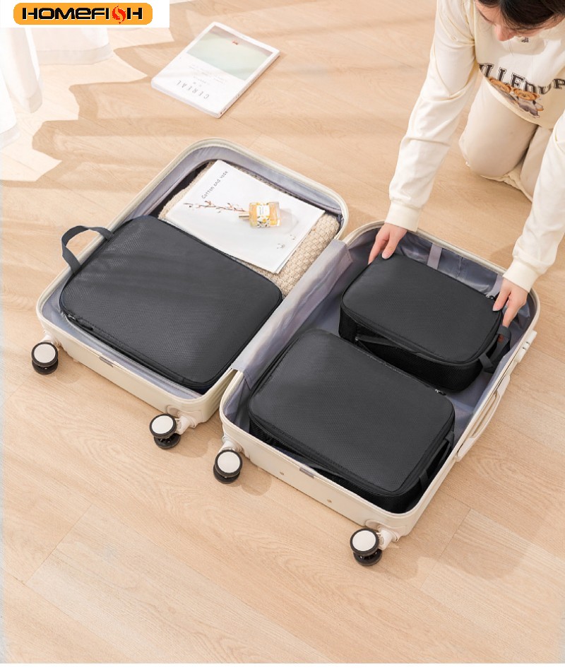 HOMEFISH 3Pcs/Set Travel Compr - Travel Accessories Gift Set 评论和价格