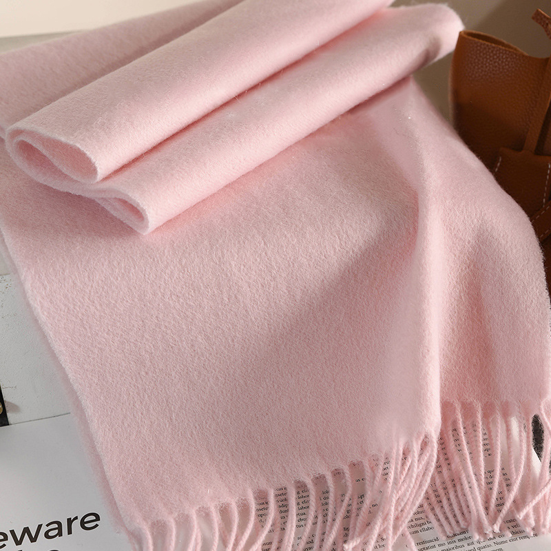 Knitted Scarf Women 100% Wool  - Travel Accessories Neck 评论和价格