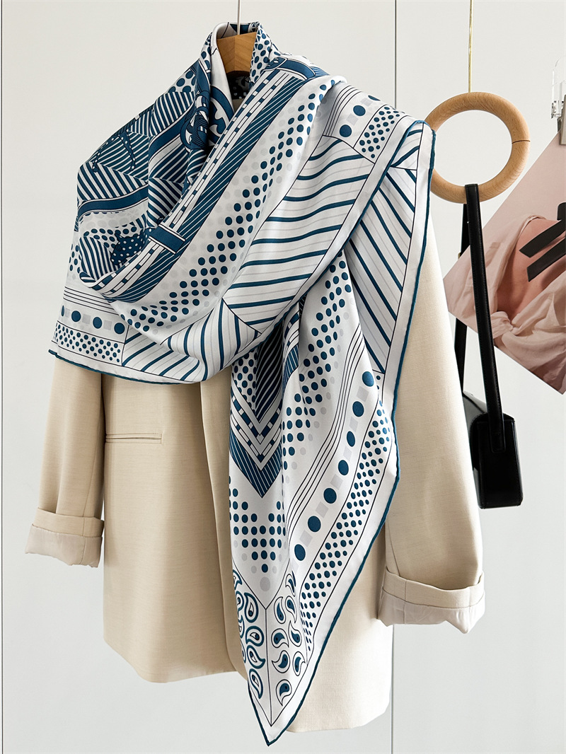 14mm Silk Scarf Luxury Designe - Travel Accessories Neck 评论和价格