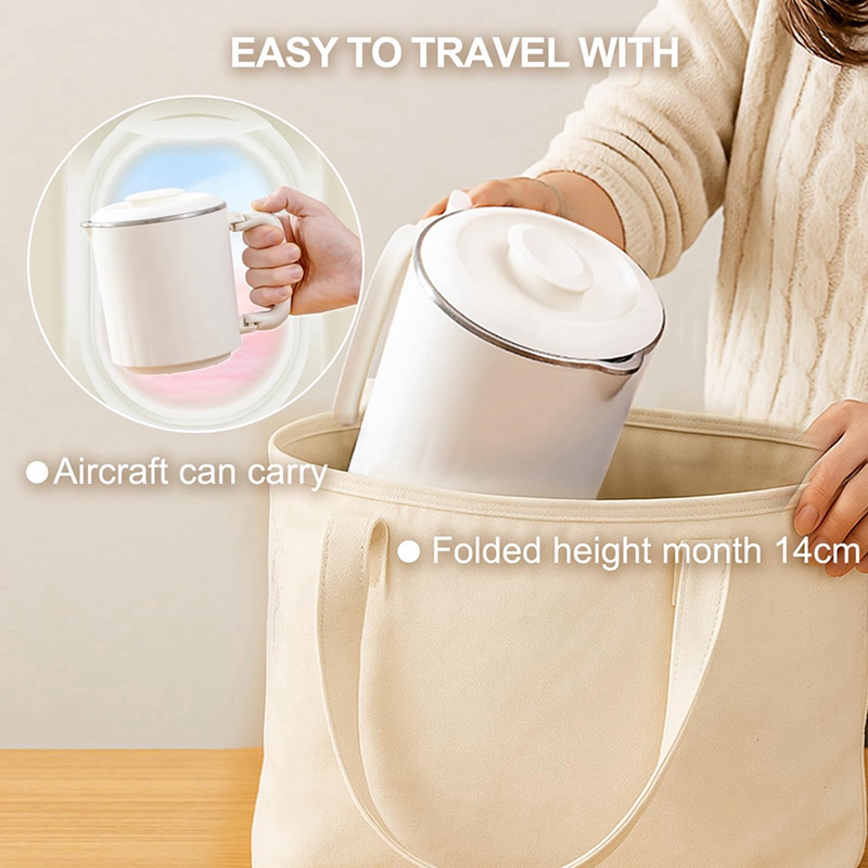 Travel Foldable Electric Kettl - Portable Travel Kettle 评论和价格