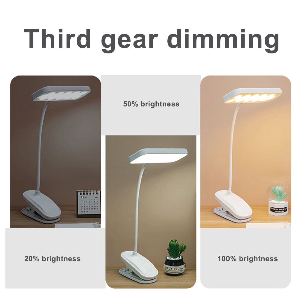 360° Flexible Study Table Lamp - Book Light Flexible 评论和价格
