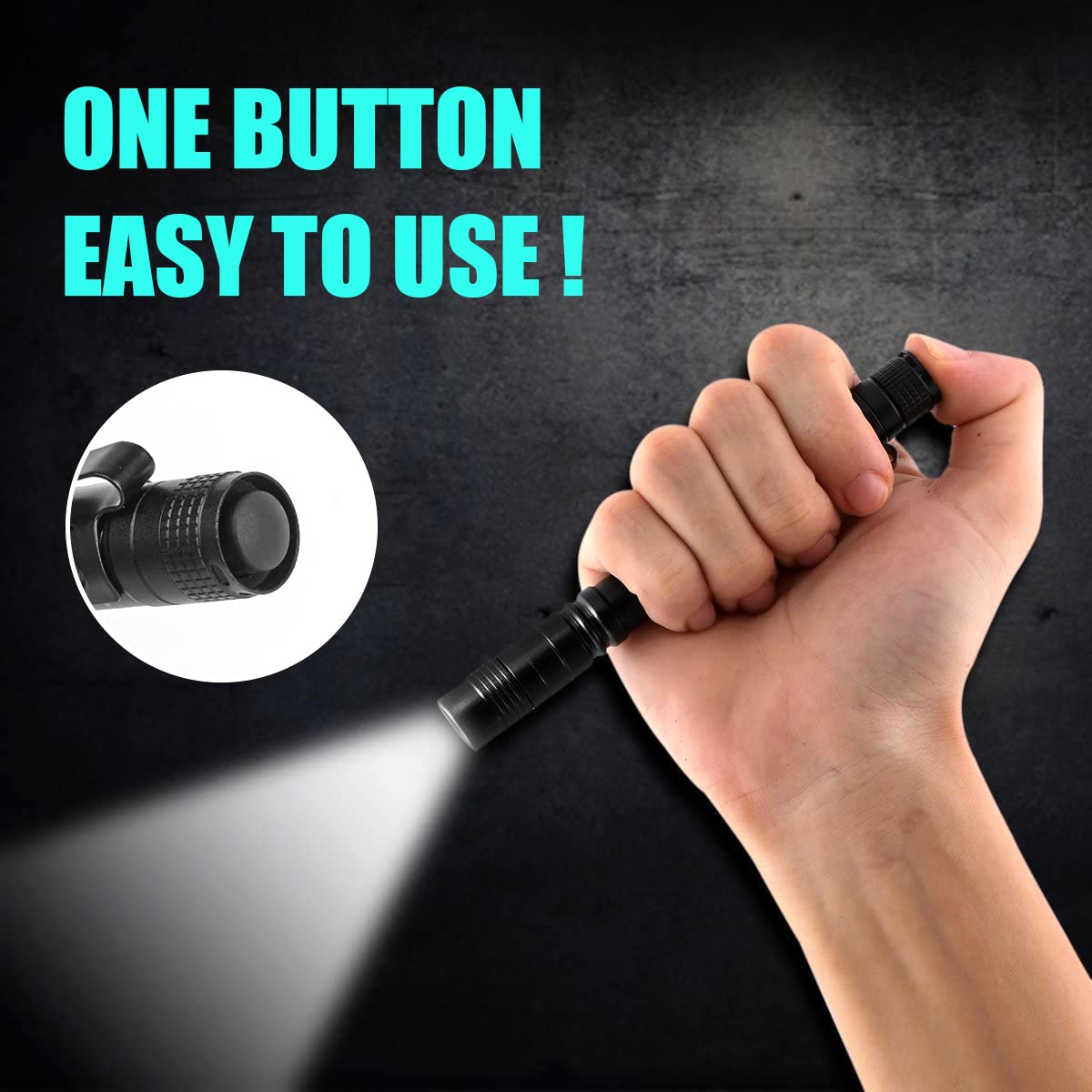Portable Mini LED Pen Flashlig - Travel Accessories For Car 评论和价格