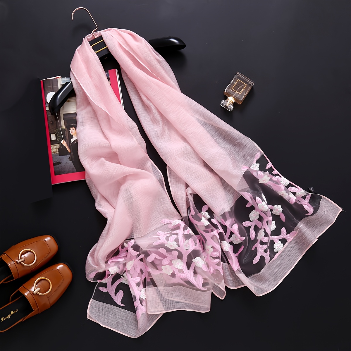 Elegant long shawl scarf - Lig - Travel Accessories Luxury 评论和价格