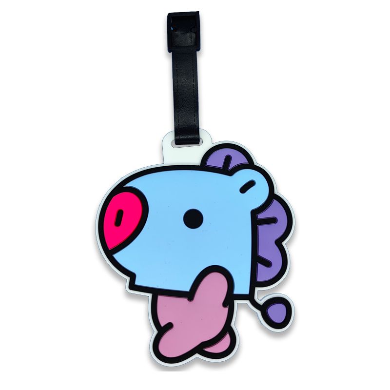 BT21 cartoon cute keychain Kaw - Travel Accessories Organizer 评论和价格