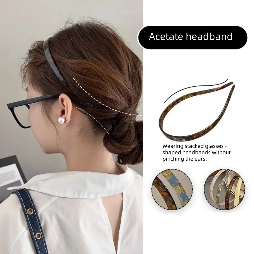 New Summer Acetate Headband –  - Travel Accessories Comfort 评论和价格