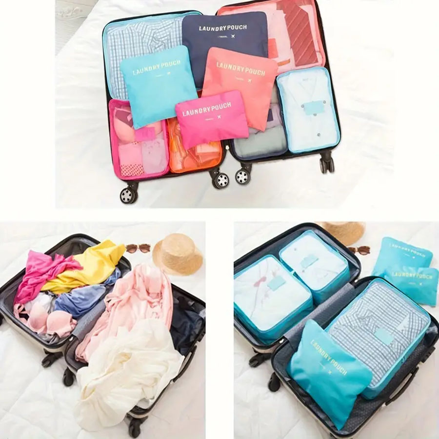 6pcs Travel Organizer Storage  - Travel Accessories Comfort 评论和价格