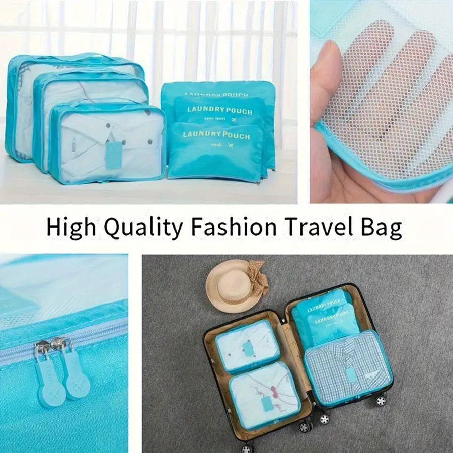 6pcs Travel Organizer Storage  - Travel Accessories Comfort 评论和价格