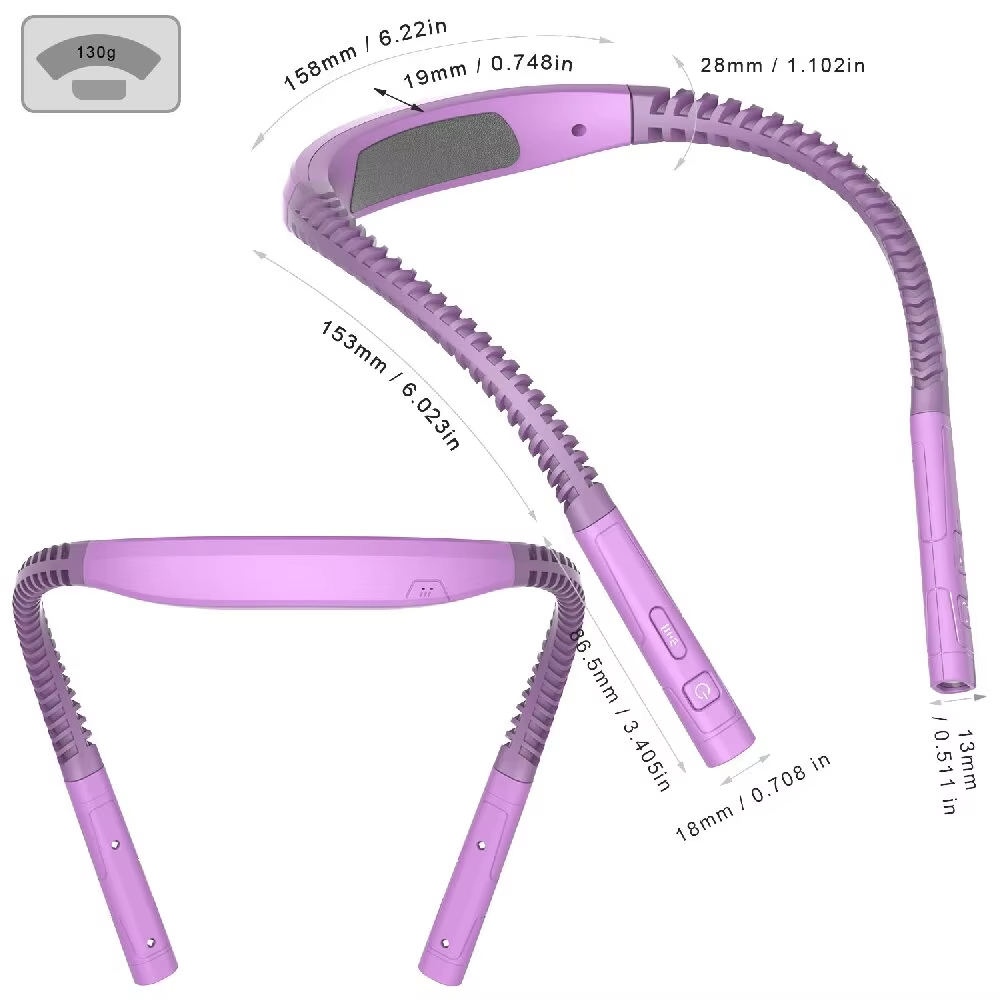 LED Neck Reading Lights Rechar - Book Light Flexible 评论和价格