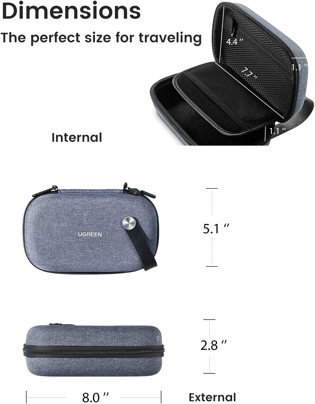 UGREEN Electronics Travel Orga - Travel Accessories Organizer 评论和价格