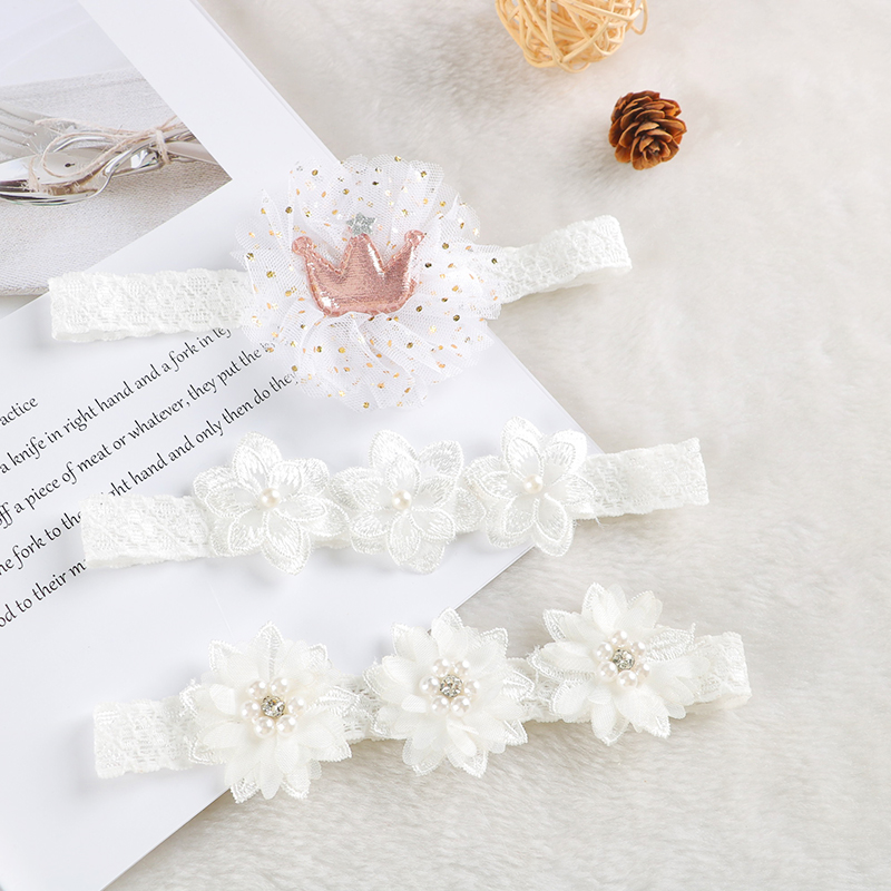 Baby Headband Flower Bows Crow - Travel Accessories For Baby 评论和价格