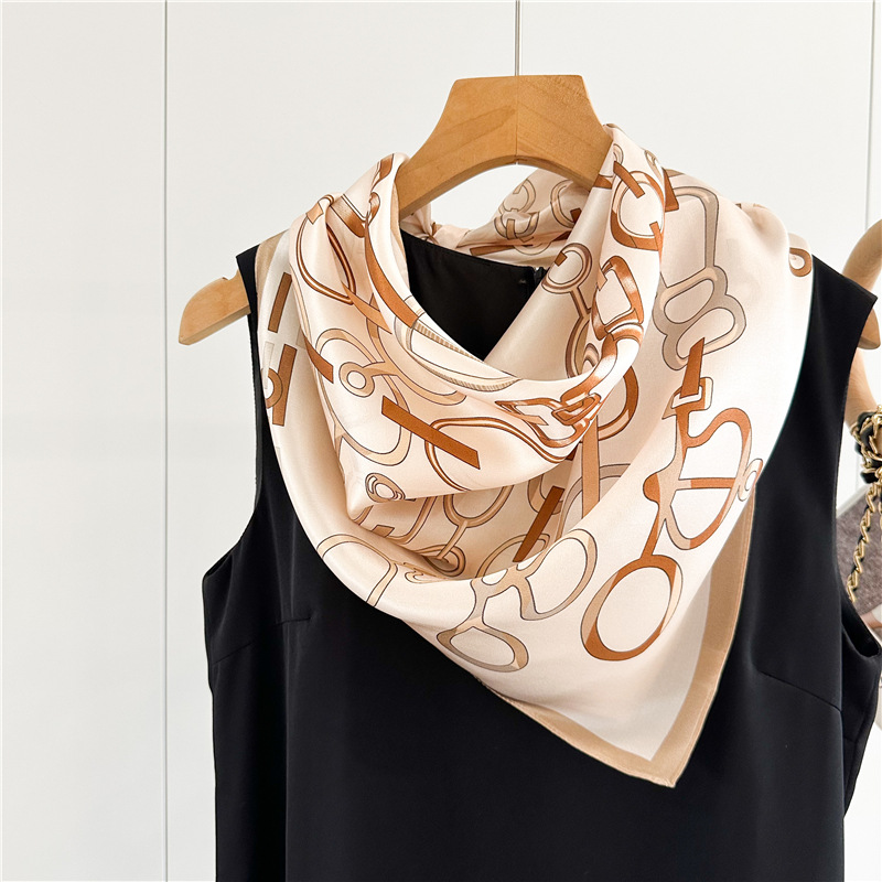 Summer Silk Small Scarf Women  - Travel Accessories Neck 评论和价格