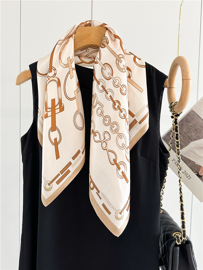 Summer Silk Small Scarf Women  - Travel Accessories Neck 评论和价格