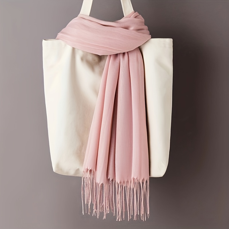 Unisex Classic Solid Color Sca - Travel Accessories Comfort 评论和价格