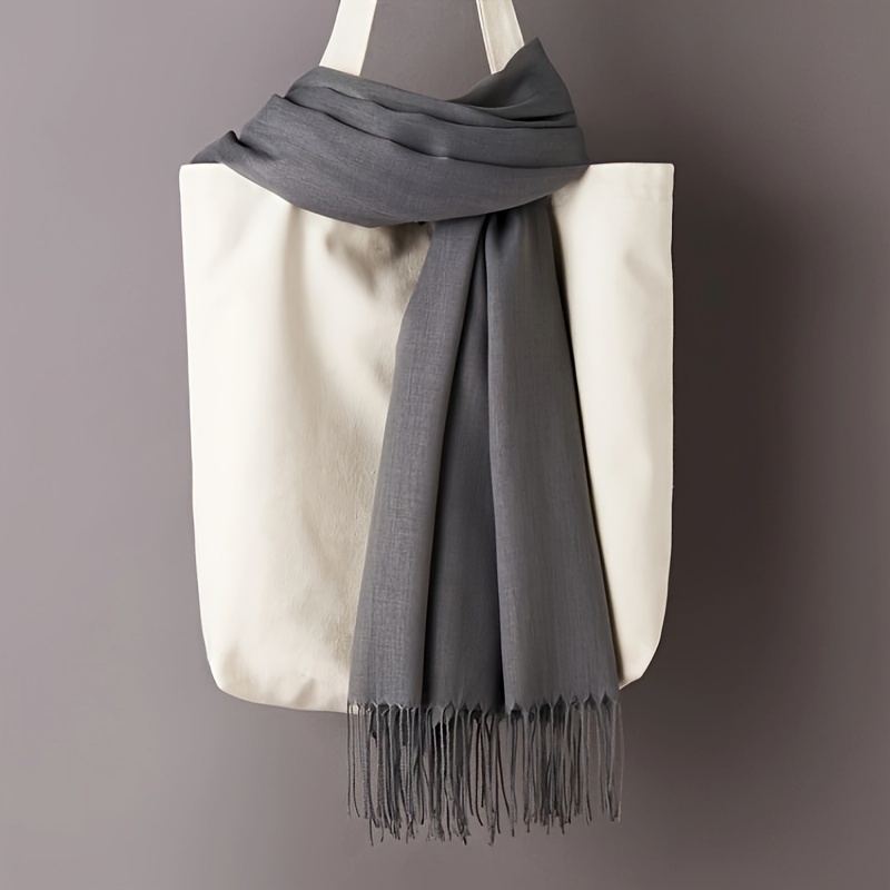 Unisex Classic Solid Color Sca - Travel Accessories Comfort 评论和价格