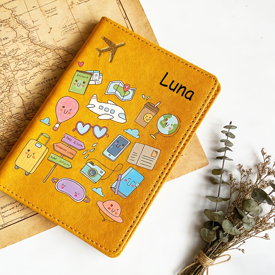 Custom Name Text Passport Hold - Travel Accessories Personalised 评论和价格