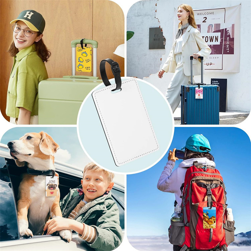Customized Picture PU Leather  - Travel Accessories Personalised 评论和价格