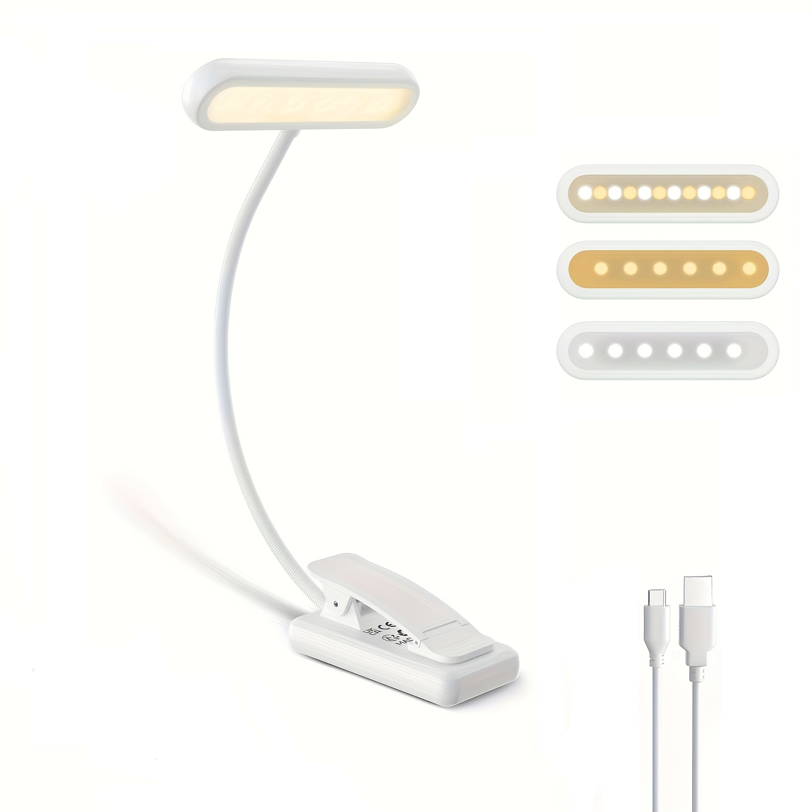 Portable Clip on Book Light Tr - Book Light Flexible 评论和价格