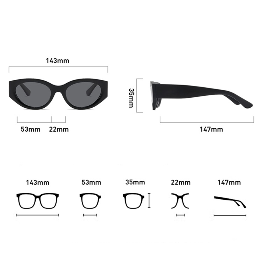 Women Men Classic Cat-Eye Pola - Travel Accessories Luxury 评论和价格