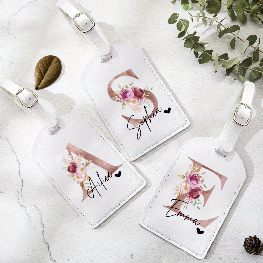 Personalized PU Luggage Tag Fa - Travel Accessories Personalised 评论和价格