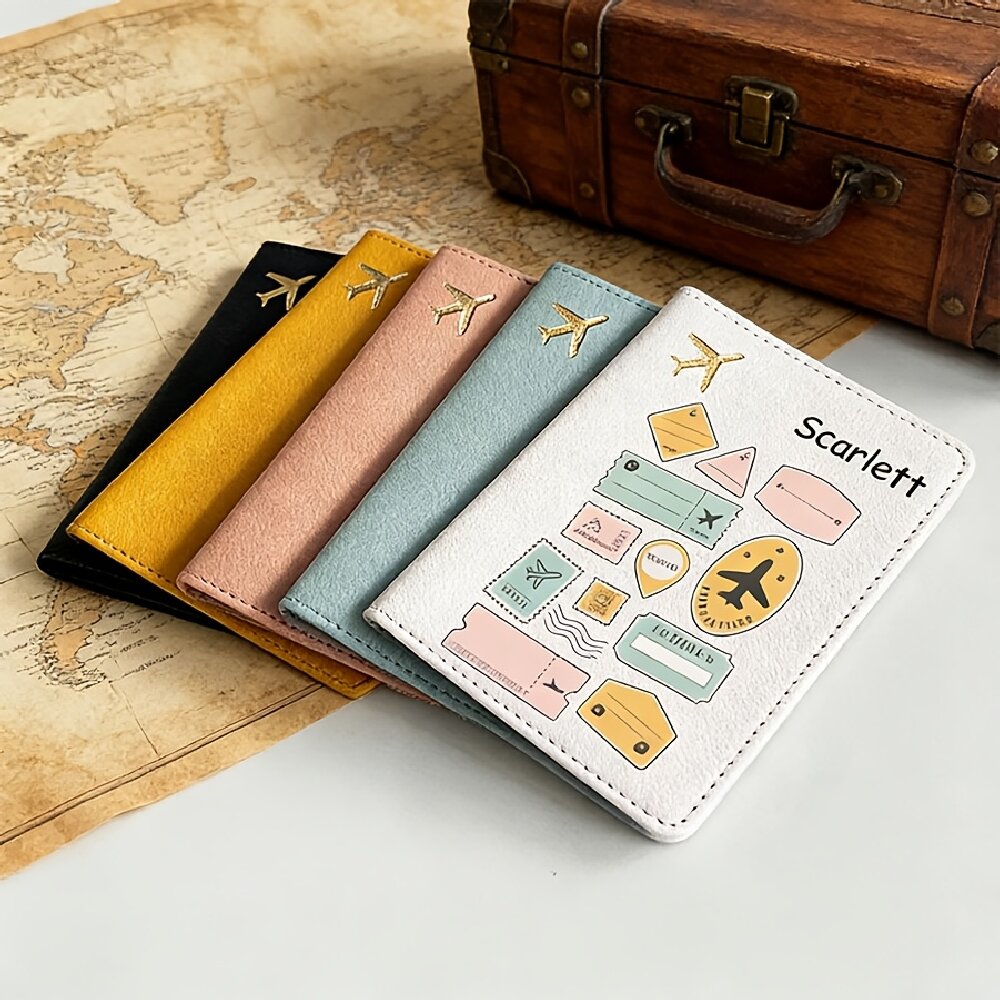 Custom Name & Initial Passport - Travel Accessories Personalised 评论和价格